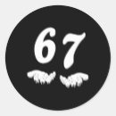 Search for number 67 stickers Six seven viral