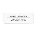 Search for consultant return address labels Own custom profile text