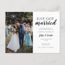 Search for just married postcards Script