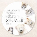 Search for gender neutral coasters Winter baby shower