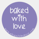 Search for baking sayings stickers Baked with love