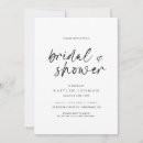 Search for casual bridal shower invitations Handwriting