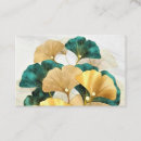 Search for greenery standard business cards Nature