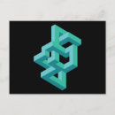 Search for geometric designs patterns postcards Colourful