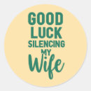 Search for for girlfriend round stickers Husband