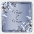 Search for blue and silver wedding stickers Navy