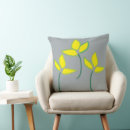 Search for yellow flower cushions Minimalist