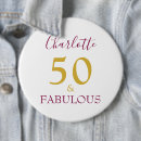 Search for jumbo birthday badges Elegant