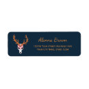 Search for deer antler return address labels Animal