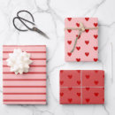 Search for red heart wrapping paper Pink