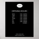 Search for hours business posters Company