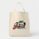 Search for attack tote bags Dc comics cartoon