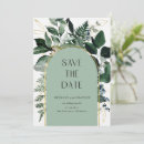 Search for sage green save the dates Botanical