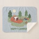 Search for happy campers blankets Woods