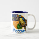 Search for blue and gold macaw mugs Macaws