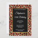 Search for red leopard invitations Modern