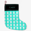Search for black and white plaid christmas stockings Classic