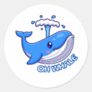 Search for funny whale stickers Ocean