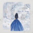Search for princess quinceanera invitations Royal blue