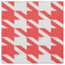 Search for coral and white fabric Pattern