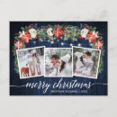 Search for flowers collage postcards Merry christmas