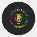 Search for african lion stickers Black power