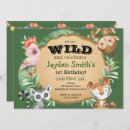 Search for exotic birthday invitations Wild