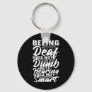 Search for american sign language key rings Inclusion