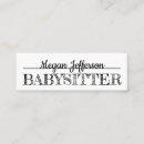 Search for babysitter Simple