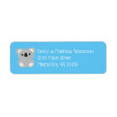 Search for koala bear return address labels Baby shower