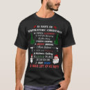Search for 12 days of christmas tshirts Design