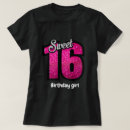 Search for sweet 16 tshirts Cute