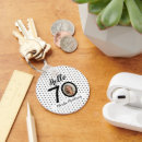 Search for 70th birthday key rings Modern