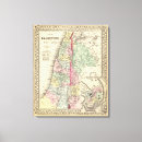 Search for historic canvas prints Map