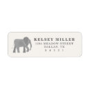 Search for grey elephant return address labels Shower