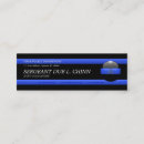 Search for sergeant business cards Police