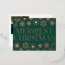 Search for real foil christmas cards Elegant