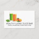 Search for juice business cards Smoothie