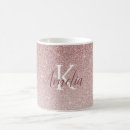 Search for glitter monogram mugs Bridal shower
