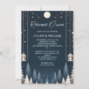 Search for snowflakes rehearsal dinner invitations Modern