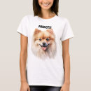 Search for pomeranian womens tshirts Fluffy