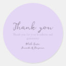 Search for lavender wedding stickers Bride and groom