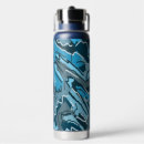 Search for artistic water bottles Blue