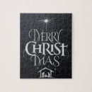 Search for black christmas puzzles Jesus