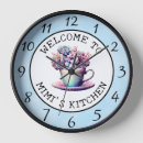 Search for purple kitchen clocks Flowers