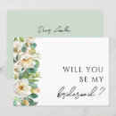 Search for floral bridesmaid cards Elegant