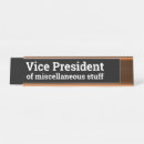 Search for black and gold name plates Executive
