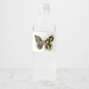 Search for black gold water bottle labels Luxury