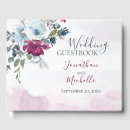 Search for burgundy guest books Blue