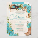 Search for western turquoise invitations Elegant